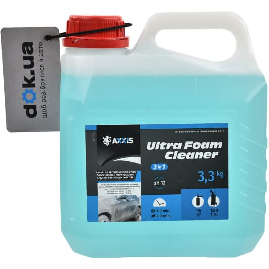 Концентрат автошампуня Axxis Ultra Foam Cleaner 3 in 1