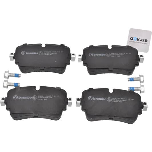 P85161 Brembo Гальмівні колодки