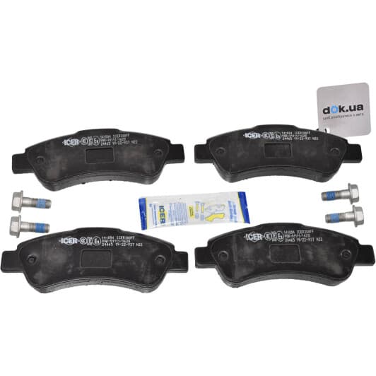 141804 Icer Гальмівні колодки