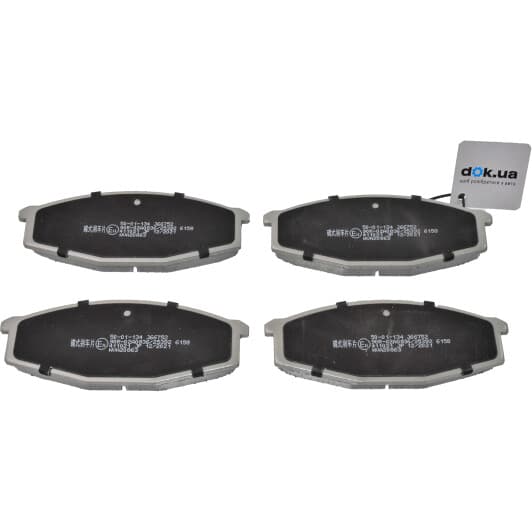 50-01-134 Ashika Гальмівні колодки