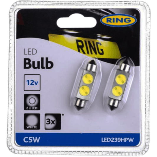 Автолампа Ring C5W W2,1x9,5d 1 W белая led239hpw