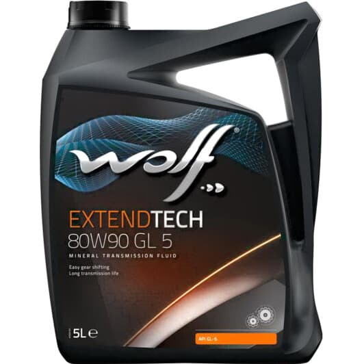 Wolf ExtendTech GL-5 80W-90 (5 л) трансмиссионное масло