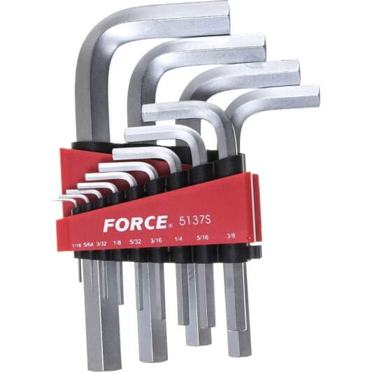 Набір ключів шестигранних Force 5137S 1/16"-3/4" 13 шт