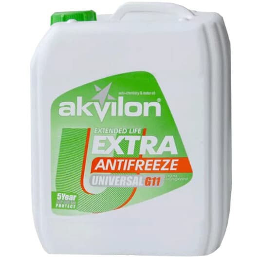 Akvilon Extra G11 зелений 10 л (AKVGR10C) концентрат антифризу