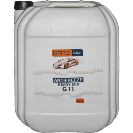 SATO tech Ready Mix G11 синій -35 °C, 20 л (G1120BRM) готовий антифриз