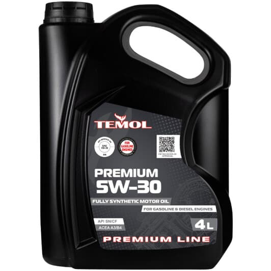TEMOL Premium 5W-30 (4 л) моторна олива