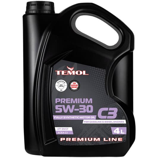 TEMOL Premium C3 5W-30 (4 л) моторна олива