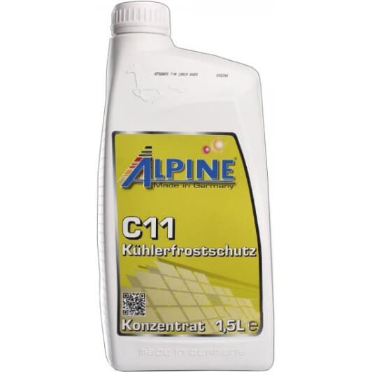 Концентрат антифризу Alpine G11 зелений