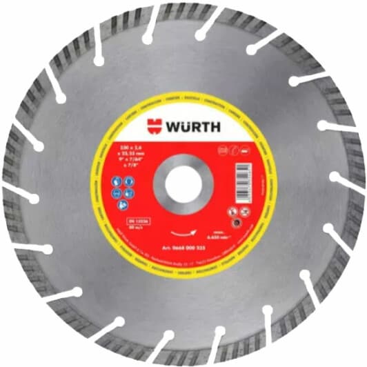 Круг отрезной Würth 0668000235 230 мм
