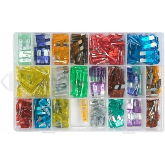 Набор предохранителей с экстрактором Yato YT-83148 FN FL midi (normal) + mini 300 шт.