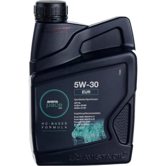 AVISTA Pace EVO EUR 5W-20 (1 л) моторное масло