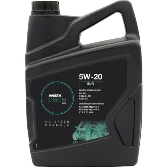AVISTA Pace EVO EUR 5W-20 (4 л) моторна олива