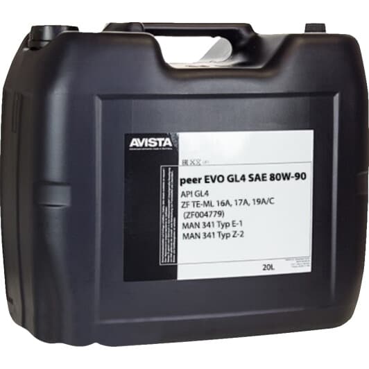 AVISTA Peer EVO GL-4 80W-90 (20 л) трансмісійна олива