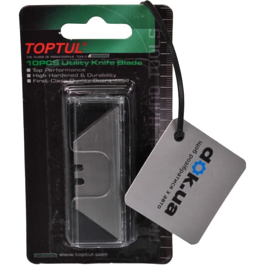 Набор лезвий Toptul SCAB2060 монолитное 10 шт.