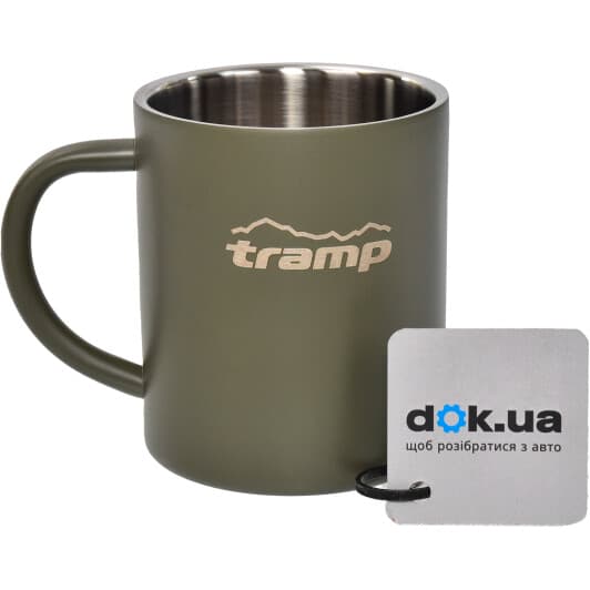 Tramp TRC-009 300 мл, оливкова термокружка (TRC-009-12)