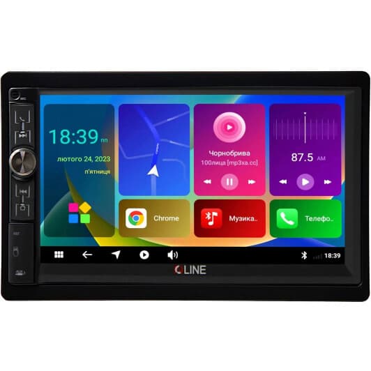 Магнитола QLine Dino-1502 + QB101