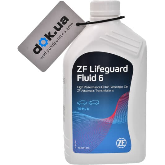 ZF Parts Lifeguardfluid 6 трансмісійна олива