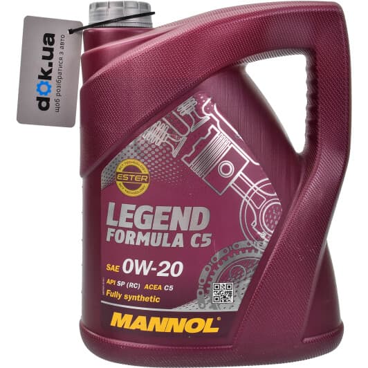 Mannol Legend Formula C5 0W-20 (5 л) моторна олива
