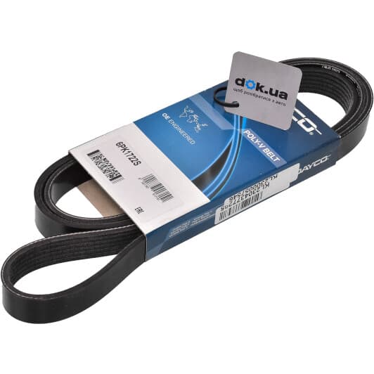 6PK1722S Dayco Поликлиновой ремень