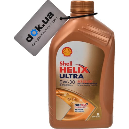 Shell Helix Ultra ECT С2/С3 0W-30 (1 л) моторное масло