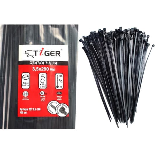 Набор стяжек Tiger 27476