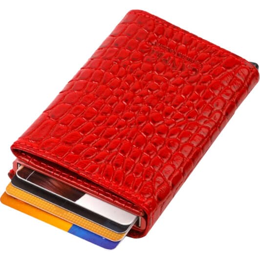 Картхолдер Canpellini 21929 без логотипа авто красный