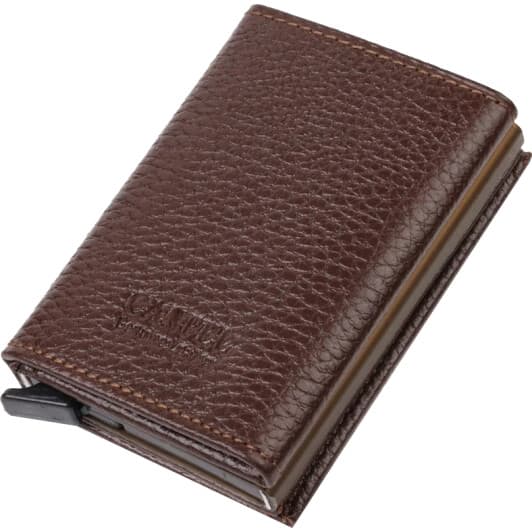 Картхолдер Canpellini 21934 без логотипа авто коричневый