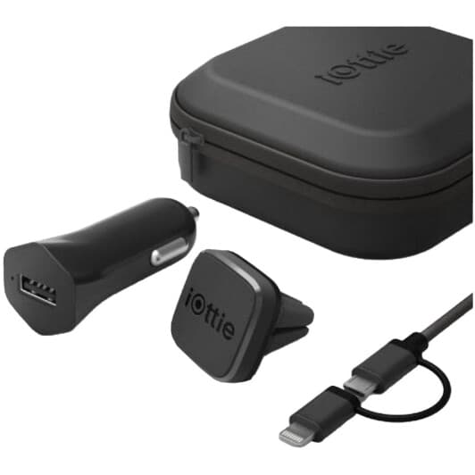 USB зарядка в авто iOttie iTap Magnetic Mounting and Charging Travel Kit HLTRIO110