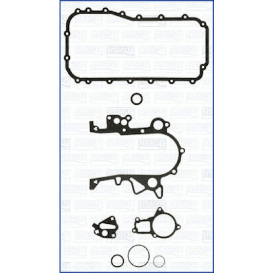 54230800 Ajusa Комплект прокладок блока двигуна