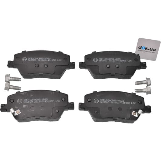 05P1952 LPR Гальмівні колодки для Fiat Tipo