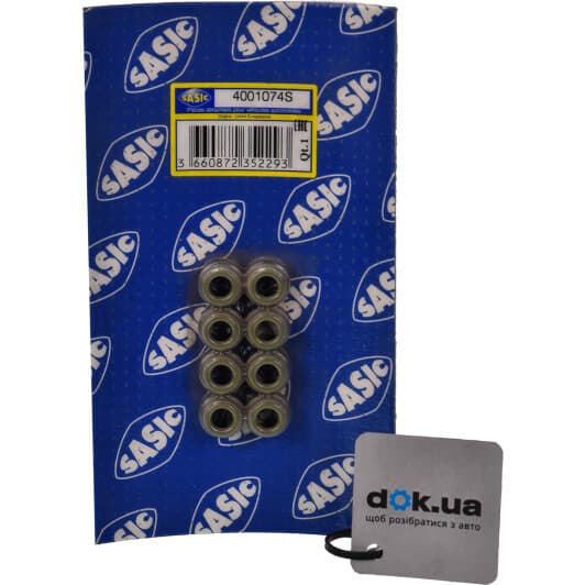 4001074S Sasic Комплект сальников клапанов