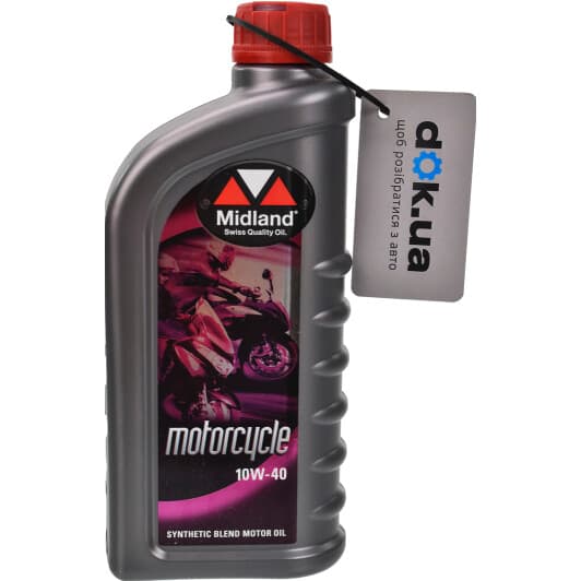 Midland Motorcycle 10W-40 моторное масло 4T