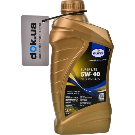 Eurol Super Lite 5W-40 (1 л) моторное масло
