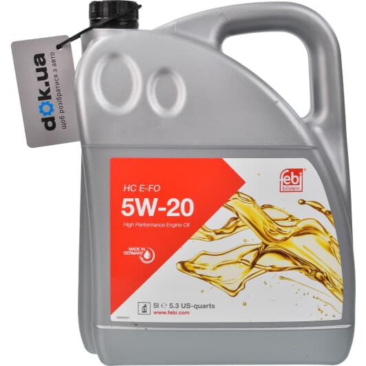 Febi HC E-FO 5W-20 (5 л) моторное масло