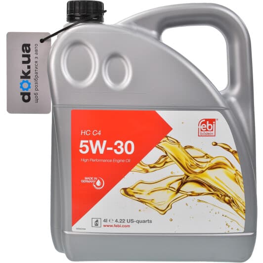 Febi HC C4 5W-30 (4 л) моторное масло