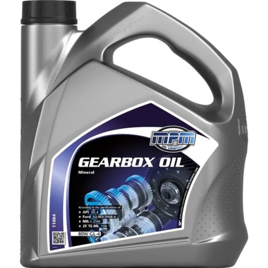 MPM Gearbox Oil GL-4 80W (4 л) трансмісійна олива