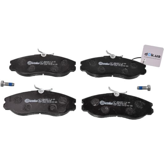 P 24 039 Brembo Тормозные колодки