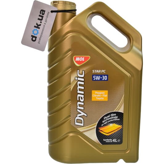 MOL Dynamic Star PC 5W-30 (4 л) моторное масло