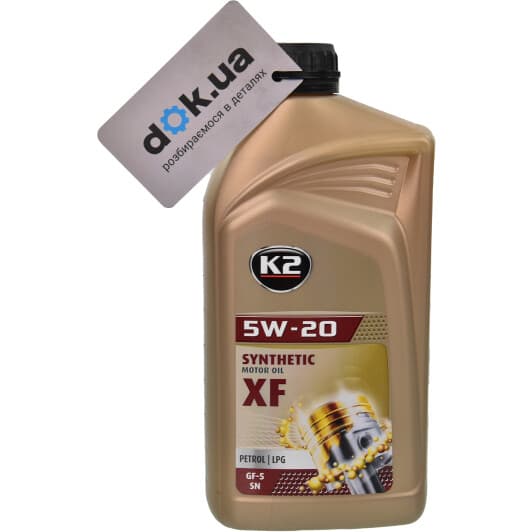 K2 XF 5W-20 (1 л) моторное масло