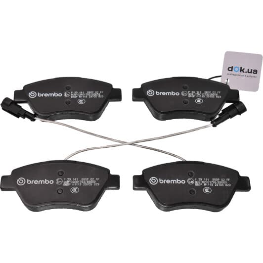 P 23 141 Brembo Тормозные колодки