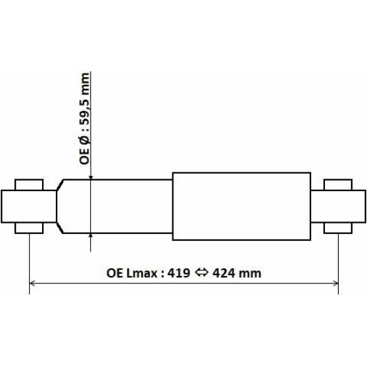 3450001 Kayaba Амортизатор