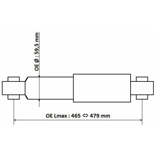 3450023 Kayaba Амортизатор