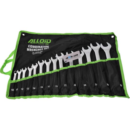 Набір ключів ріжково-накидних Alloid НК-2005-14М 10-32 мм 14 шт