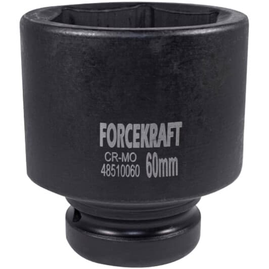 Торцевая головка Forcekraft FK-48510060 60 мм 1"
