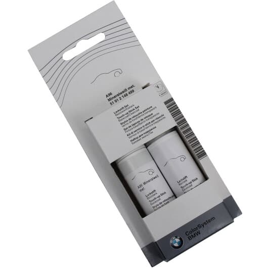 Оригінальний ремонтний комплект ЛФП кузова BMW / MINI Mineralweiss Met A96 білий металік