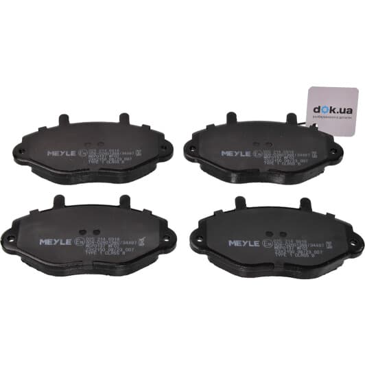 025 214 6918 Meyle Тормозные колодки