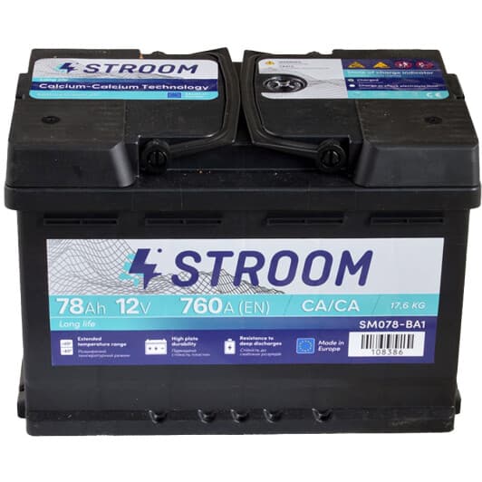 Аккумулятор Stroom 6 CT-78-R Long Life SM078-BA1
