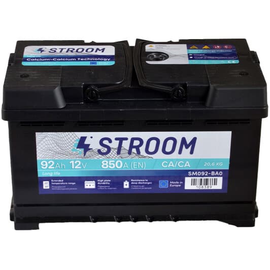 Акумулятор Stroom 6 CT-92-R Long Life SM092-BA0