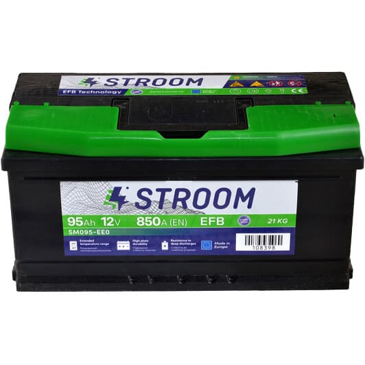 Акумулятор Stroom 6 CT-95-R EFB SM095-EE0