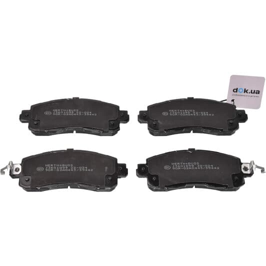 j3601099 Herth+Buss Тормозные колодки для Nissan Leaf